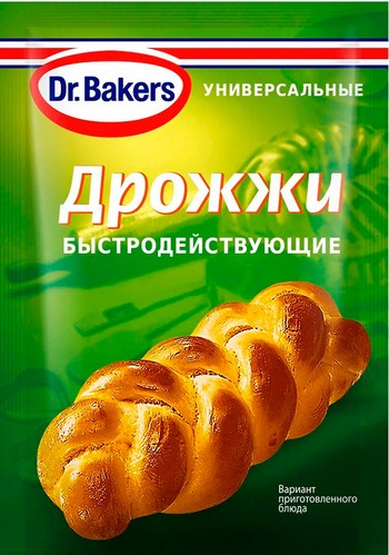Дрожжи Dr.Bakers быстродействующие м/у 7г
