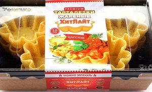 Тарталетки ХитЛайт жареные Царские 82г