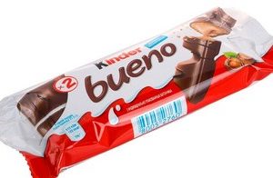 Батончик Ferrero Kinder Bueno 43г