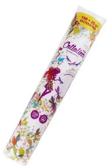 Диски ватные Cottolina 150+25шт