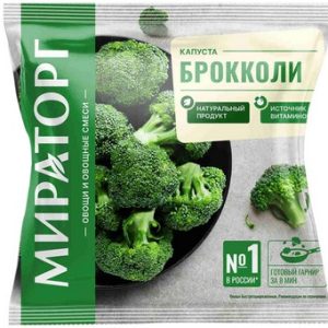 Капуста Мираторг Брокколи с/м 400г