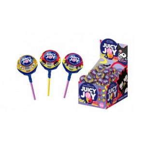 Карамель Конфитрейд Juicy Joy на палочке с жевательной резинкой в асс 29г