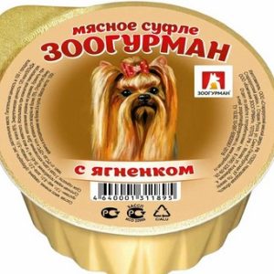 Корм д/собак Мясное Суфле с ягненком ламистер 100г