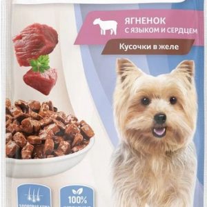 Корм д/собак Zoogurman ягненок с языком и сердцем м/у 85г