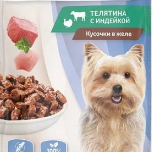 Корм д/собак Zoogurman телятина с индейкой м/у 85г