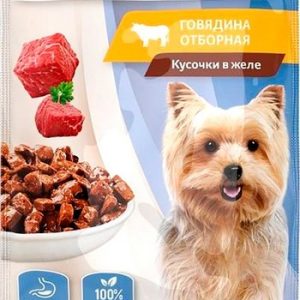 Корм д/собак Zoogurman говядина отборная м/у 85г