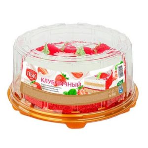 Торт ПБК Клубничный 600г