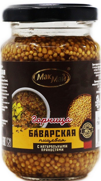 Горчица МакМай Баварская ст/б твист 180г