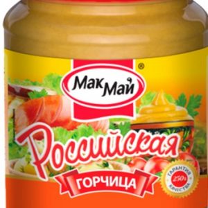 Горчица МакМай Российская ст/б твист 180г