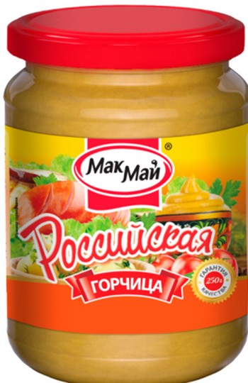 Горчица МакМай Российская ст/б твист 180г