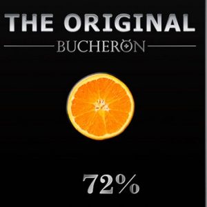 Шоколад Busheron the Original горький с кусочками апельсина 90г