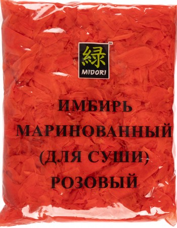 Имбирь Мidori маринованный розовый м/у 1кг