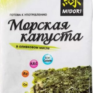 Морская капуста Мidori жареная в оливковом масле м/у 5г