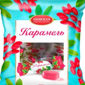 Карамель АКФ Азовские Сладенцы барбарис 250г