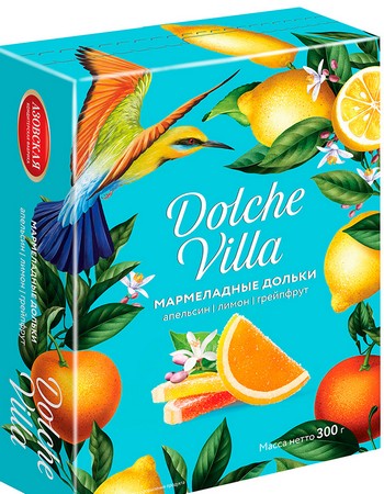 Мармелад АКФ Дольче Вилла дольки цитр 300г