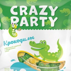 Мармелад АКФ Крейзи Пати Крокодилы жевательный м/у 70г