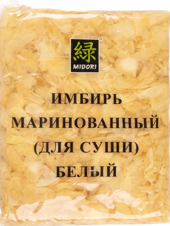 Имбирь Мidori маринованный белый м/у 1кг