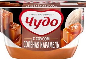 Десерт творожный Чудо соленая карамель 4,2% стак 100г без змж