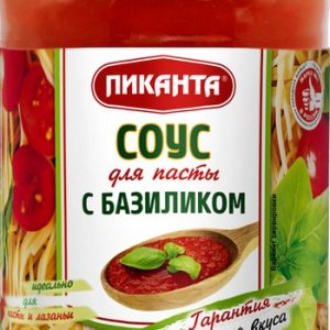 Соус Пиканта томатный с базиликом ст/б 350г