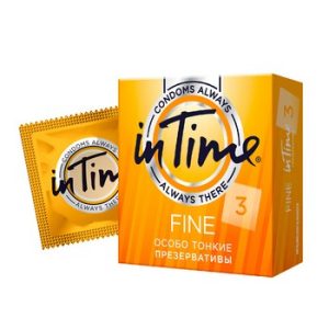Презервативы In Time №3 Fine особо тонкие 3шт