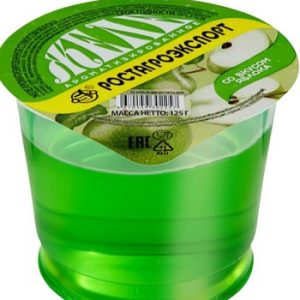 Желе Ростагроэкспорт со вкусом яблока стакан 125г