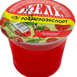 Желе Ростагроэкспорт со вкусом малины стакан 125г