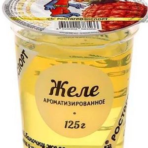 Желе Ростагроэкспорт со вкусом ананаса стакан 125г