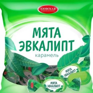 Карамель АКФ со вкусом мята-эвкалипт 250г