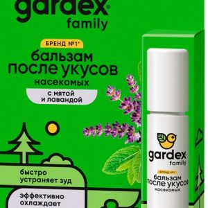 Бальзам Gardex Family после укусов насекомых роликовый 7мл