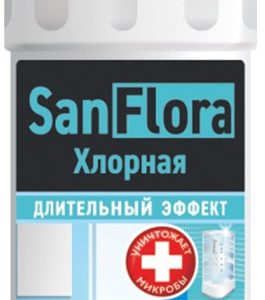 Средство чистящее Sanflora д/сантехники хлорная 750мл