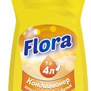 Кондиционер-ополаскиватель д/белья Flora концентрат Аромат роскоши 1л