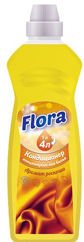 Кондиционер-ополаскиватель д/белья Flora концентрат Аромат роскоши 1л