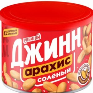 Арахис Джинн Премиум жареный соленый ж/б 130г