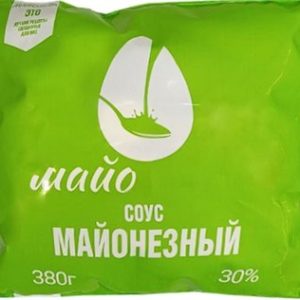 Соус майонезный Майо Столовый 30% п/э 380г
