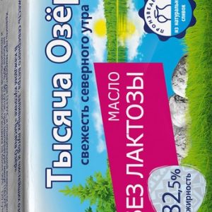 Масло Тысяча Озер безлактозное 82,5% 150г без змж