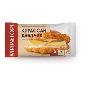 Круассан Мираторг Дабл Чиз охл 130г