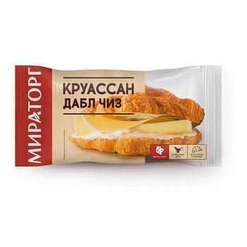 Круассан Мираторг Дабл Чиз охл 130г
