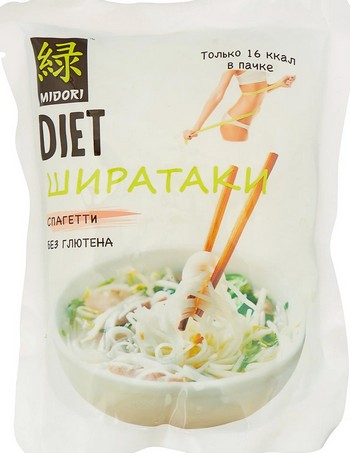Лапша Мidori Ширатаки Спагетти м/у 200г
