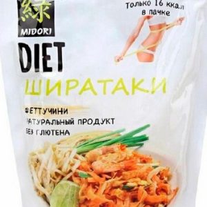 Лапша Мidori Ширатаки Феттуччине м/у 200г