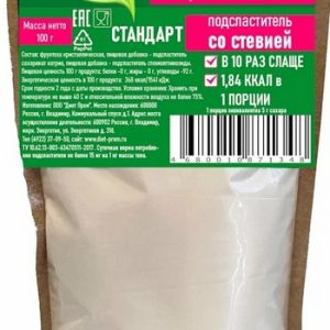 Подсластитель Mini Calorie Стевия стандарт дой-пак 100г