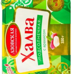 Халва АКФ подсолнечная с арахисом классическая м/у 350г