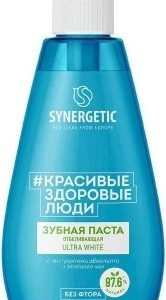 Зубная паста Synergetic экстраотбеливающая дозатор 240г
