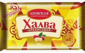 Халва АКФ арахисовая 250г