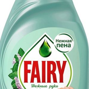 Средство д/мытья посуды Fairy Нежные руки Чайное дерево и мята 650мл