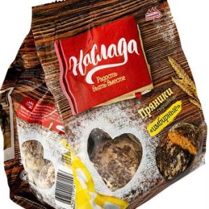 Пряники Наслада Имбирное кольцо сырцовые м/у 50г