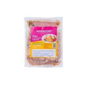 Бедро Мираторг Куриное в чесночном маринаде в/у охл 625г