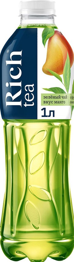 Чай холодный Рич зеленый манго пэт 1л