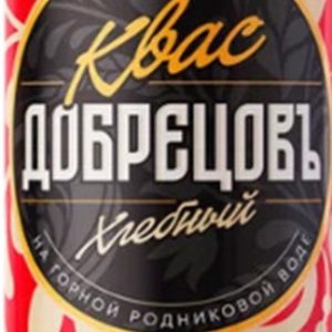 Квас Добрецовъ Хлебный ж/б 0,45л