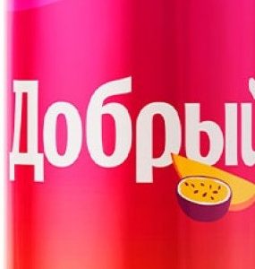 Напиток Добрый Манго-Маракуйя газ ж/б 0,33л