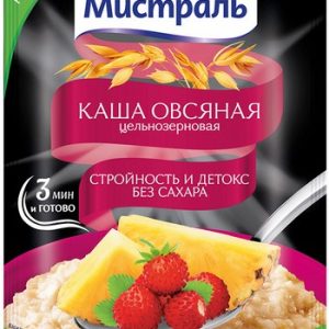 Каша Мистраль овсяная стройность и детокс 40г